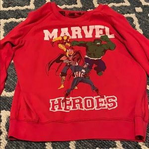 Reversible Marvel Sweater